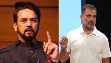 अनुराग ठाकुर का राहुल गांधी पर निशाना: कांग्रेस विदेशी इशारों पर, माफी मांगे